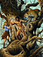 Epic Illustrations by Joe Jusko,Epic Illustrations by Joe Jusko