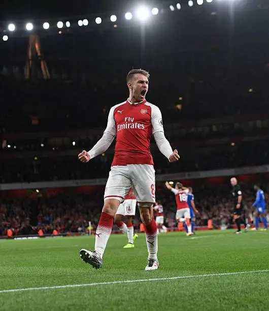 【比赛图片：2017-08-12 英超第1轮 阿森纳4:3莱斯特城】_阿森纳吧_百度贴吧