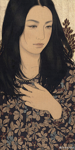 普栗子采集到美人画