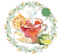 花茶卡通奶茶