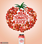 番茄汁 多元营养 新鲜水果 饮料海报设计PSD ti357a3605广告海报素材下载-优图-UPPSD