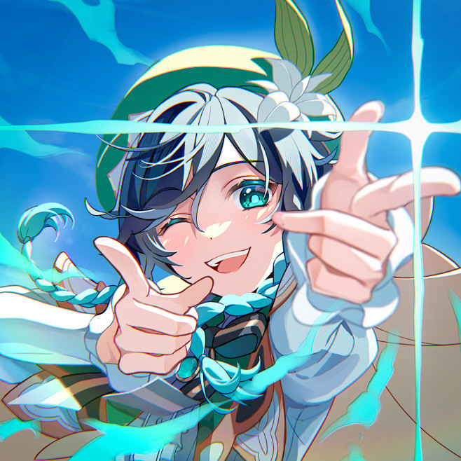 [同人创作] 画了温迪 ～射中你的心～ ...