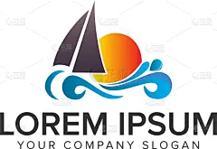 船,品牌名称,海洋,抽象,商务,帆,游艇,迅速,快艇,剪影