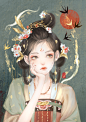 小神女_苏辰CS__插画师作品_涂鸦王国gracg.com