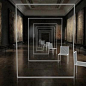 Nendo, Mimicry chairs. 2012, Installation at the Victoria & Albert Museum, London