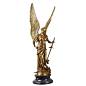 战神雅典娜 希腊神话人物摆件 雕塑 古铜 复古 客厅 玄关