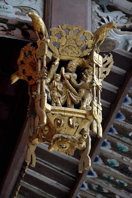 中国古代建筑构件丨垂花 图片_垂花图片素材-花瓣网