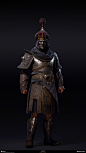 Assassin's Creed Odyssey : Immortal Outfit, Mathieu Goulet : Shading was most of the work I did on ACOD, aside from this outfit and Alexios.<br/>-Metal and Leather Shader<br/>-Fabric Shader<br/><a class="text-meta meta-link"