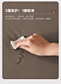 全友家居生态皮1.8米双人床真皮防污抗菌防烫意式轻奢卧室105222-tmall.com天猫