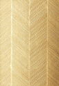 Gold chevron wallpaper. Schumacher Wallcovering