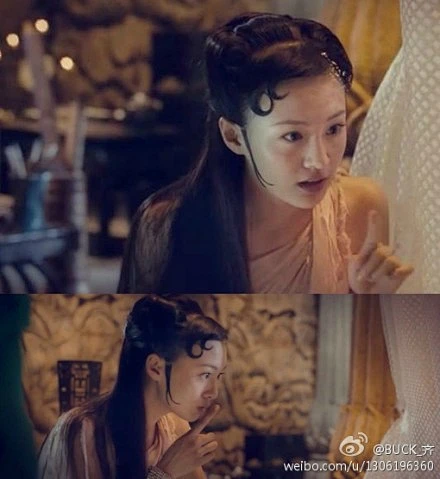 郑爽《画壁》娇嗔可爱的仙女牡丹，史上最清纯仙女，惊艳！！-花瓣网