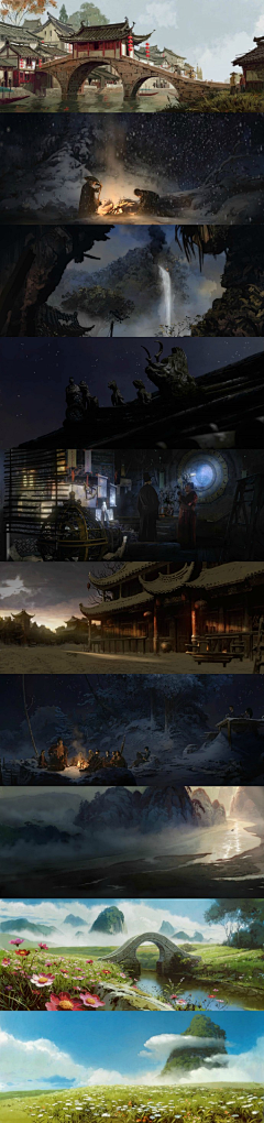 七七在发光采集到画☞场景/影视概念