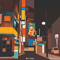 #手绘插画##遇见艺术# 投稿:@何致颖啊 |

用画笔带你走遍东京街头 | 都市
#插画# ​​​​