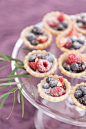 Berry tartlets