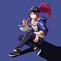 #艦これ Akali - KDA - Daji的插画 - pixiv : Fanart Akali From LoL