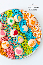 DIY lucky charms macarons by top Houston lifestyle blogger, Ashley Rose of Sugar and Cloth