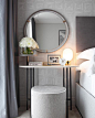 794 Likes, 28 Comments - Rachel Winham Interior Design (@rachelwinhaminteriordesign) on Instagram: “Dressing table area at our recently photographed master bedroom ✨ #interiordesign…”