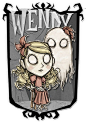 Wendy & Abigail | Don’t Starve Together Character Portraits: 