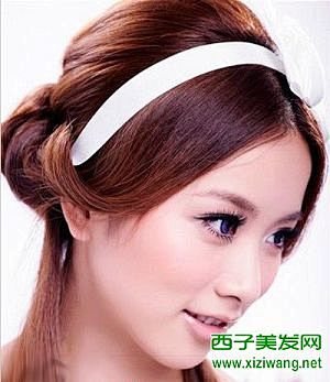 2010韩式新娘发型图片