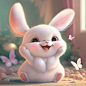 “可爱兔兔”高清头像