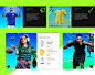 Nike Veste a Garra - Brazil Jersey WC22 : UI / UX of the release page of the Nike Brazilian Football Team Jersey for the 2022 cup.