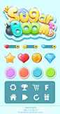 原创作品《Sugar boom》游戏logo、icon |GAMEUI- 游戏设计圈聚集地 | 游戏UI | 游戏界面 | 游戏图标 | 游戏网站 | 游戏群 | 游戏设计