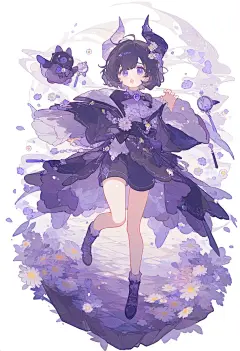 ai角色设计花海 - 小红书