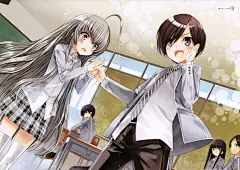 CG游戏资料 狐印/奈亚子插画集 人物壁纸场景设定集原画集