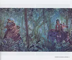 蓝宝石之谜动画原画人物设计线稿设定集 – ACG图包网