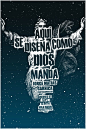 Aquí se trabaja como Dios manda. Cartel para Jorge Garnica. Manolo Guerrero