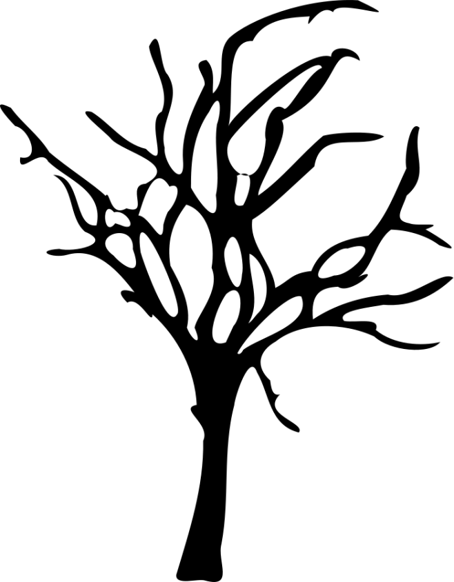 枯树大树PNG免抠图片万圣节的树 