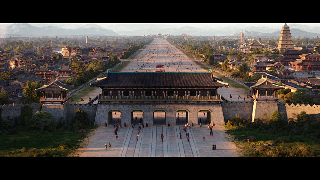 古代城池颜色参考