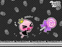 【公主桃】棒棒糖素材套餐（模板、皮肤、壁纸、小物