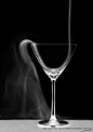 Smoke pouring out of a Martini Glass, black & white photo.: Black White Photo, Art Sculpture, White Photography, Black Color, Glasses Photography, Shades Black And White, Bw Photography, Black Martinis, Smoke Glasses