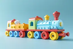 百变火车积木兼容块