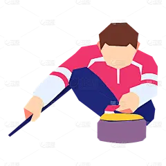 卡通感文体娱人物元素