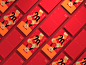 graphic Red Packet hongbao chinese new year print