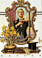 插画｜J.C. Leyendecker（1874~1951），之前一直有关零碎收集这位大大的画，今天才系统地整理了一下。
真的是太好看了，既有黄金时代的插画遗风，又有一丝洛可可式的贵气与中世纪配色的华丽，而表现手法却非常现代~
维基百科传送页面：O网页链接 ​​​​