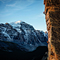 jimmychin:
“ Found some gems tucked away in the Canadian Rockies w @cmcgeeski. @sonnietrotter making it look easy on Screams from the Balcony. #seekandyeshallfind @yeti @revo
”