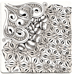 Yassee采集到禅绕画