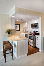 small but perfect for this beach front condo kitchen- designed by Kristin Peake Interiors: 