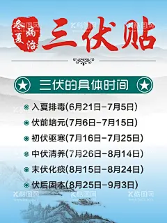 三伏贴具体时间宣传海报  - 源文件下载【酷图网】三伏,三伏天,三伏贴,冬病夏治,中医,2022年,三伏天灸,宣传海报,宣传单,展架,易拉宝,彩印,养生,脐灸,艾灸,推拿,按摩,呼吸疾病,消化疾病,五官疾病,小儿疾病,妇产科疾病,颈肩腰腿痛,亚健康调理,小儿推拿,工作室,泥灸,排毒,设计,生活百科,医疗保健,排寒,祛湿,清热,注意事项,功效
