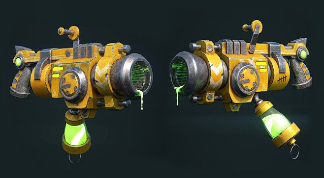 Stylized Gun - Fan a...