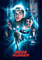 BLADE RUNNER : Alternative Movie Poster inspired by Ridley Scott's "Blade Runner"