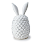 加拿大 IMM Living [ 收纳艺术合二为一 ] 菱形纹陶瓷动物造型收纳罐 兔耳/鹿角 装饰摆件-优集品 更高品质 更好生活