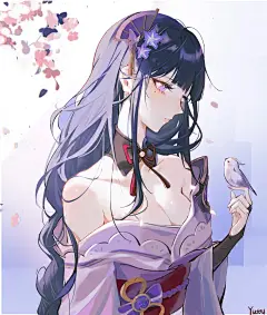 原神雷神雷电将军有哪些无水印好看的电脑手机壁纸？ - 知乎