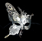 Masquerade Mask - Luxury Venetian Style Half Butterfly Design Masquerade Ball Mask on Etsy, $79.95@北坤人素材
