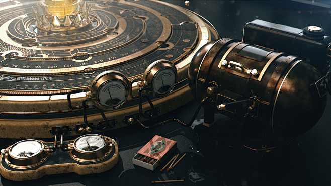 Steampunk Astrolabe ...