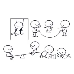 (源站可下源文件)手绘火柴人合集/Hand drawn stickman collection