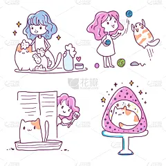 自然美,贺卡,可爱的,玩具,动物,品牌名称,乱画,标签,宠物,问候